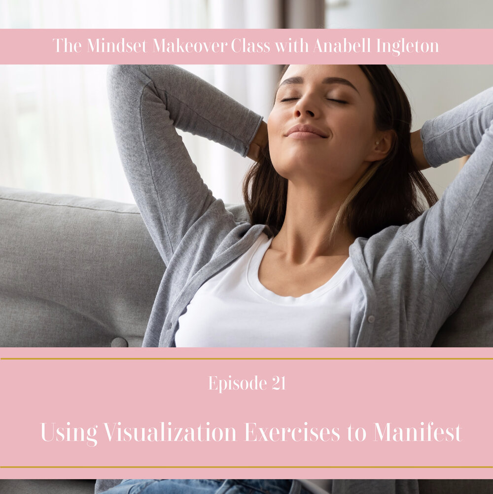 Podcast cover - 21 - Visualization to manifest anything -2.jpg