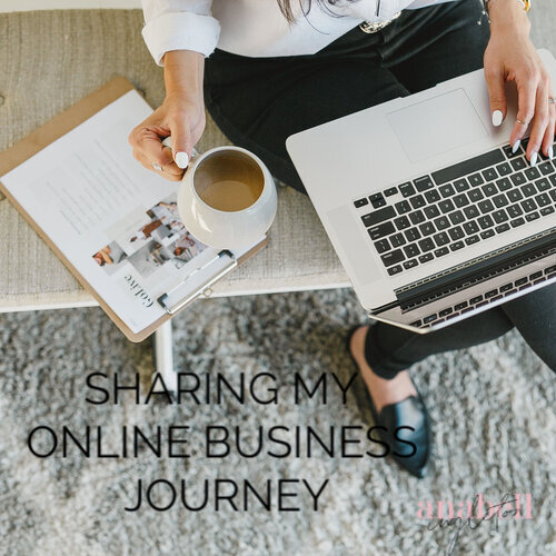 Sharing my online business journey with you